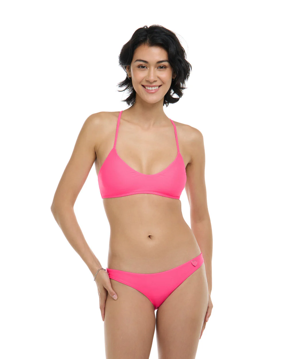 Body Glove Smoothies Alani Bikini Top - BUBBLE GUM