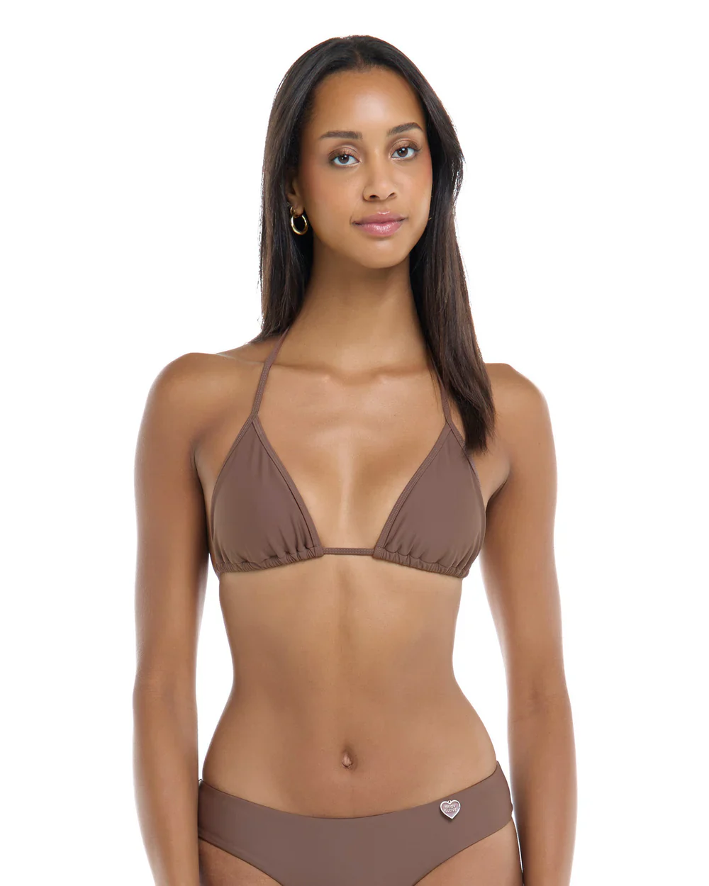 Body Glove Smoothies Dita Triangle Bikini Top - Latte