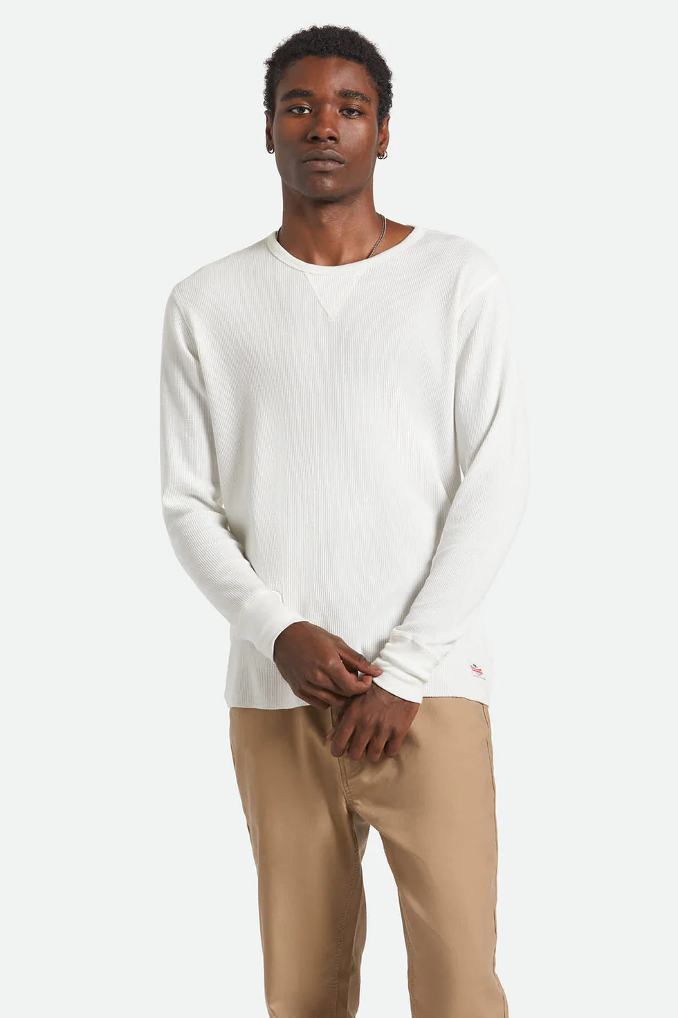Brixton Altered Threads Thermal - Off White - Image 2