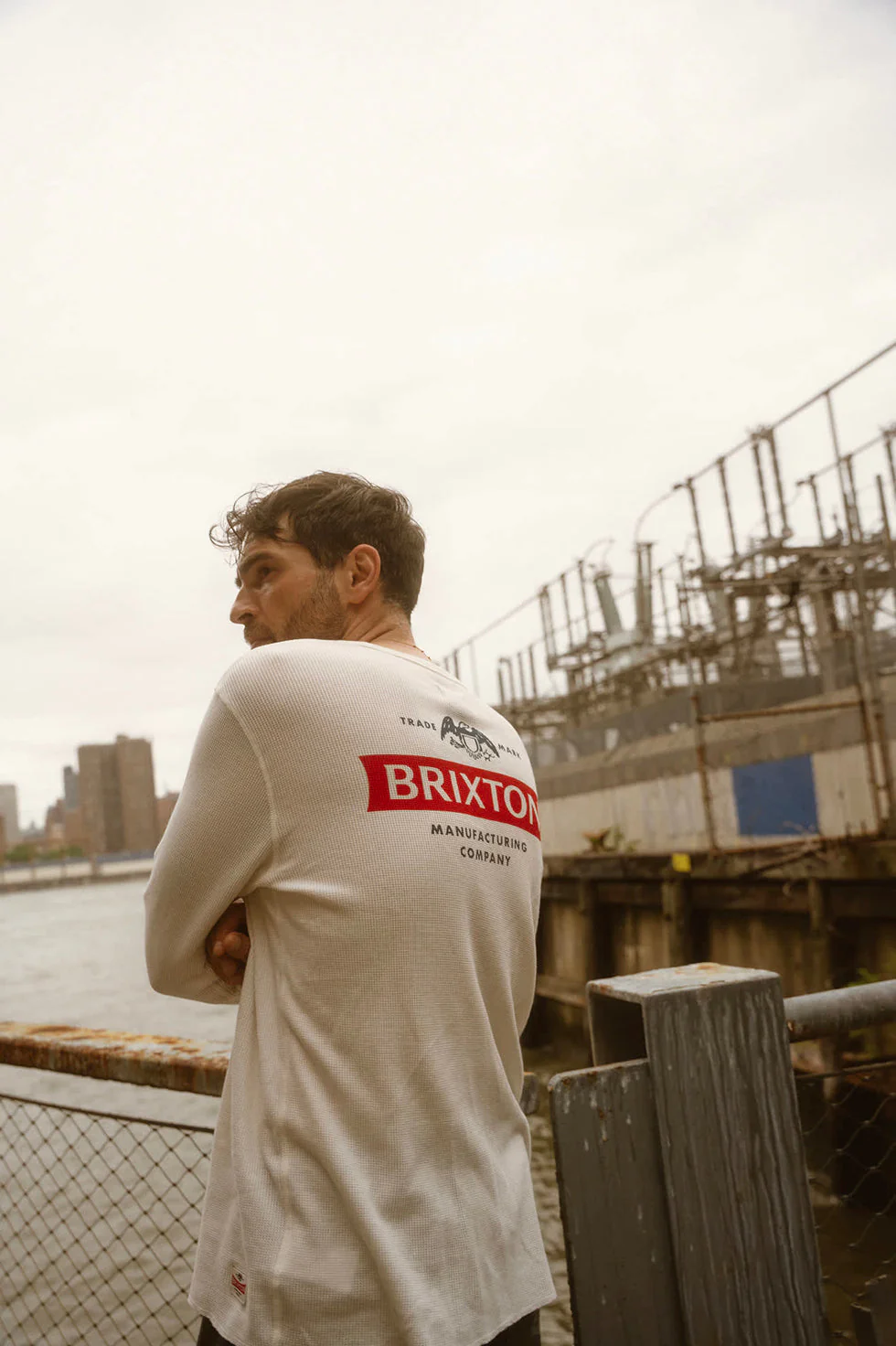 Brixton Altered Threads Thermal - Off White - Image 4