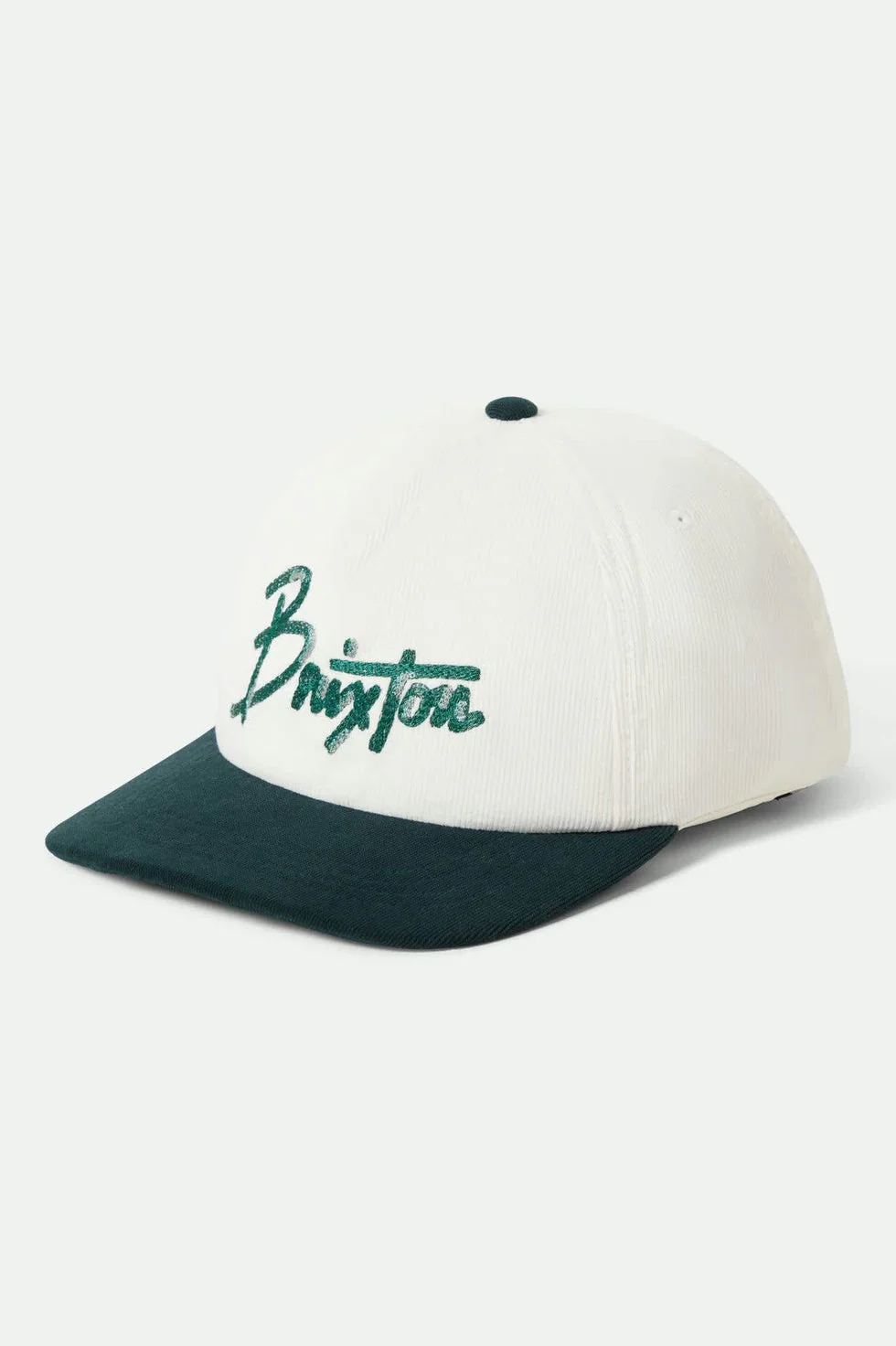 Brixton Brixton Corduroy Snapback - Night Sage/Whitecap