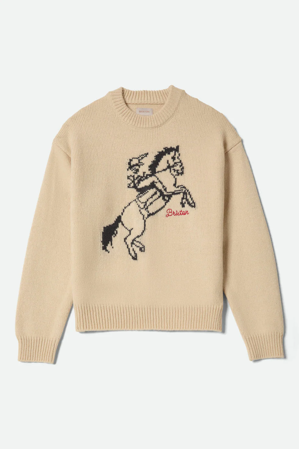 Brixton Brixton Ranching Club Crew Sweater - Whitecap - Image 2