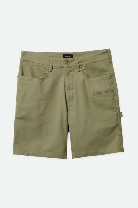 Brixton Builders Carpenter Stretch Short - Olivesurplus