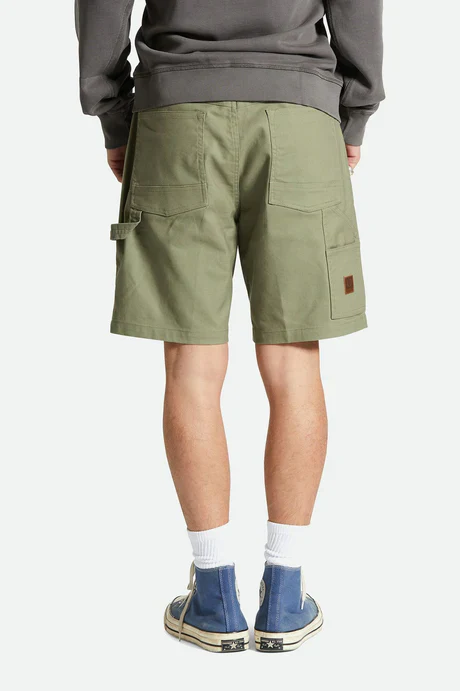 Brixton Builders Carpenter Stretch Short - Olivesurplus - Image 2