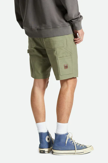 Brixton Builders Carpenter Stretch Short - Olivesurplus - Image 3