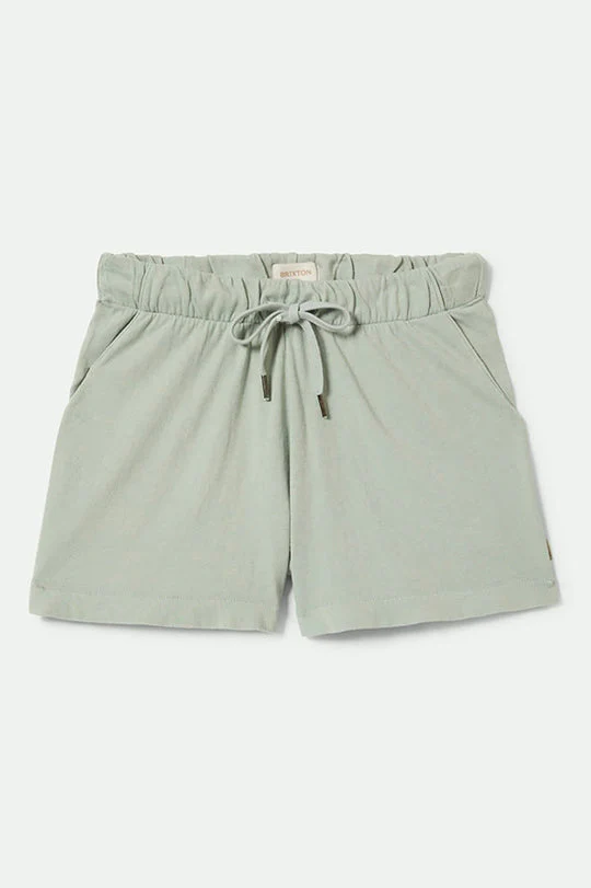 Brixton Carefree Organic Garment Dyed Lounge Short - SAGE