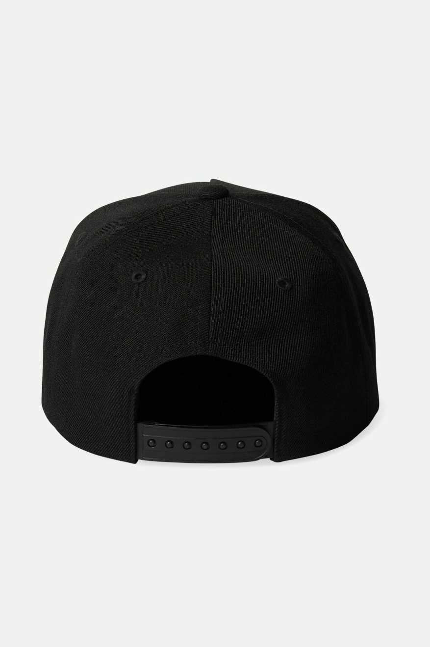 Brixton Charging Buffalo Netplus Snapback - BLACK - Image 2