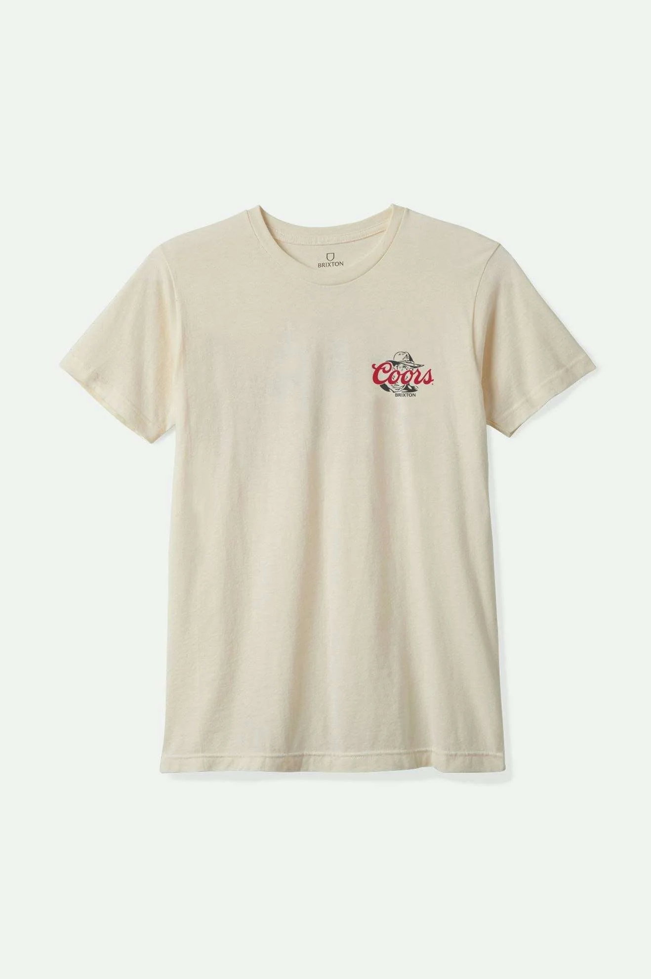 Brixton Coors Wayne S/S Standard T-Shirt - NATURAL - Image 2