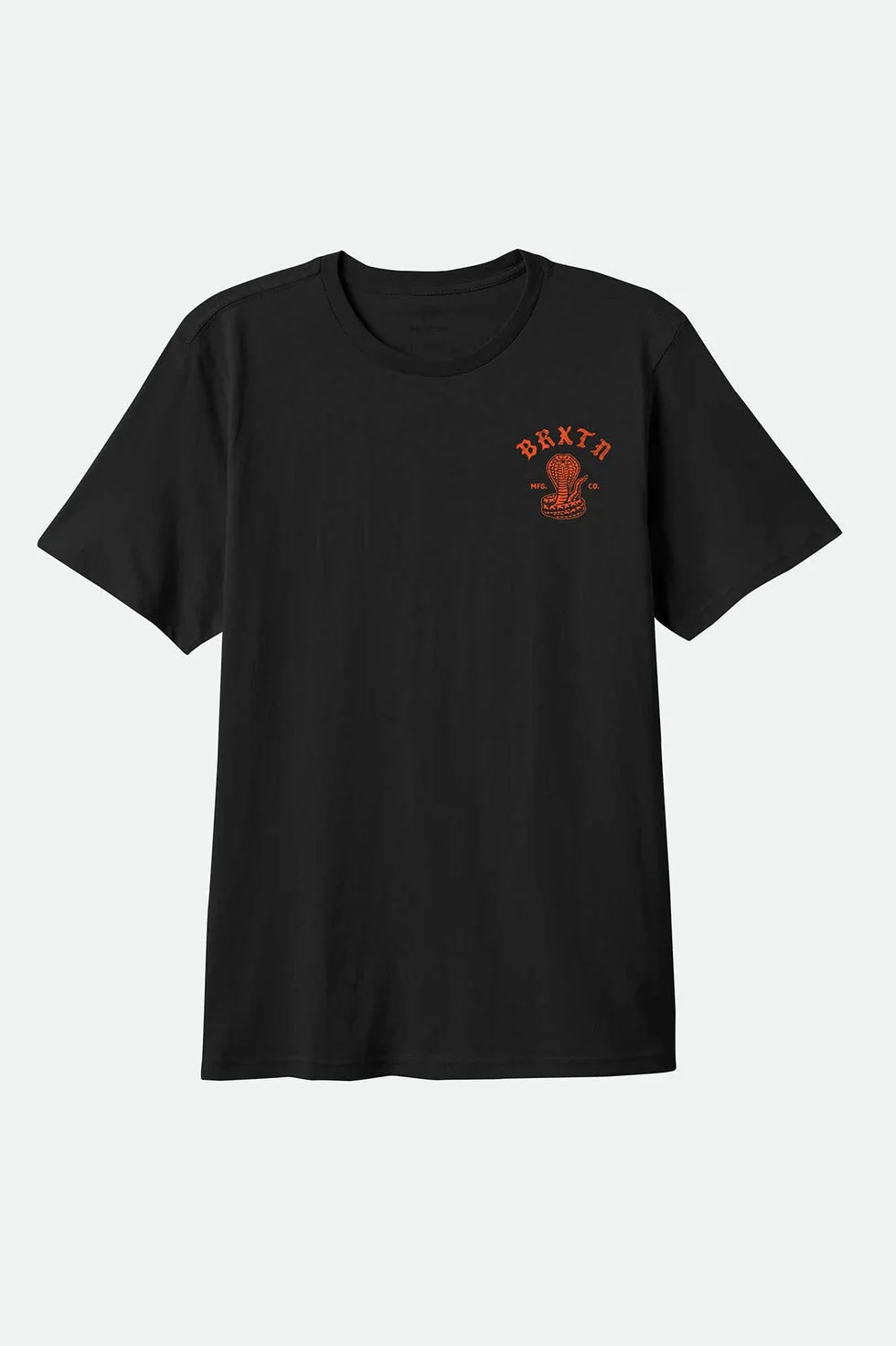 Brixton Darver Standard T-Shirt - Black - Image 2