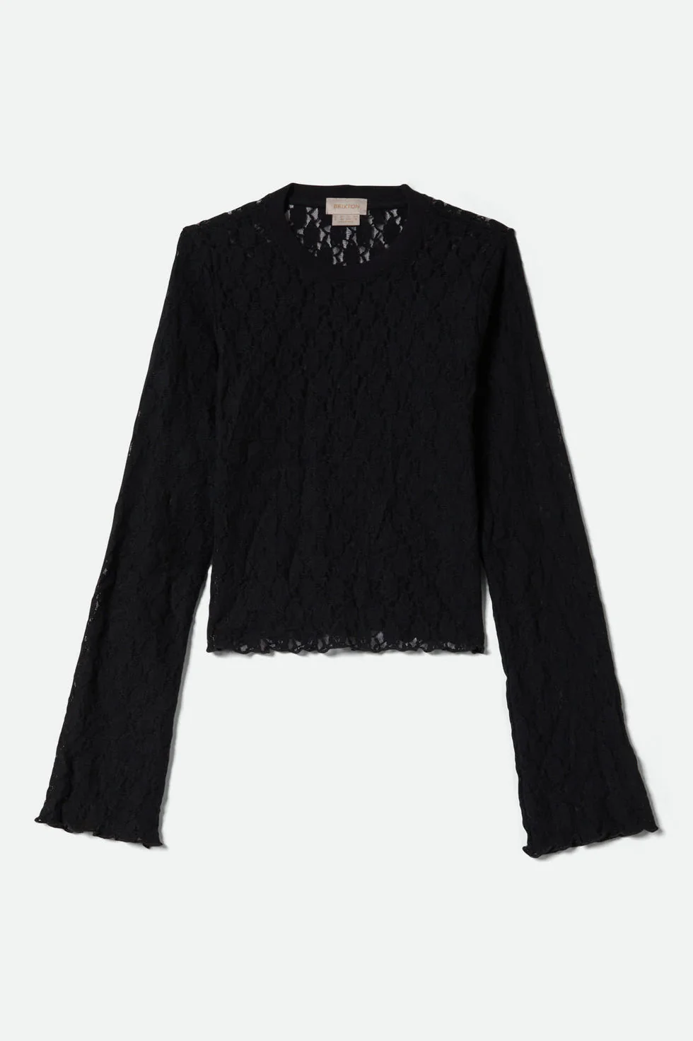 Brixton Dolly Slim Knit T-Shirt - Black - Image 2