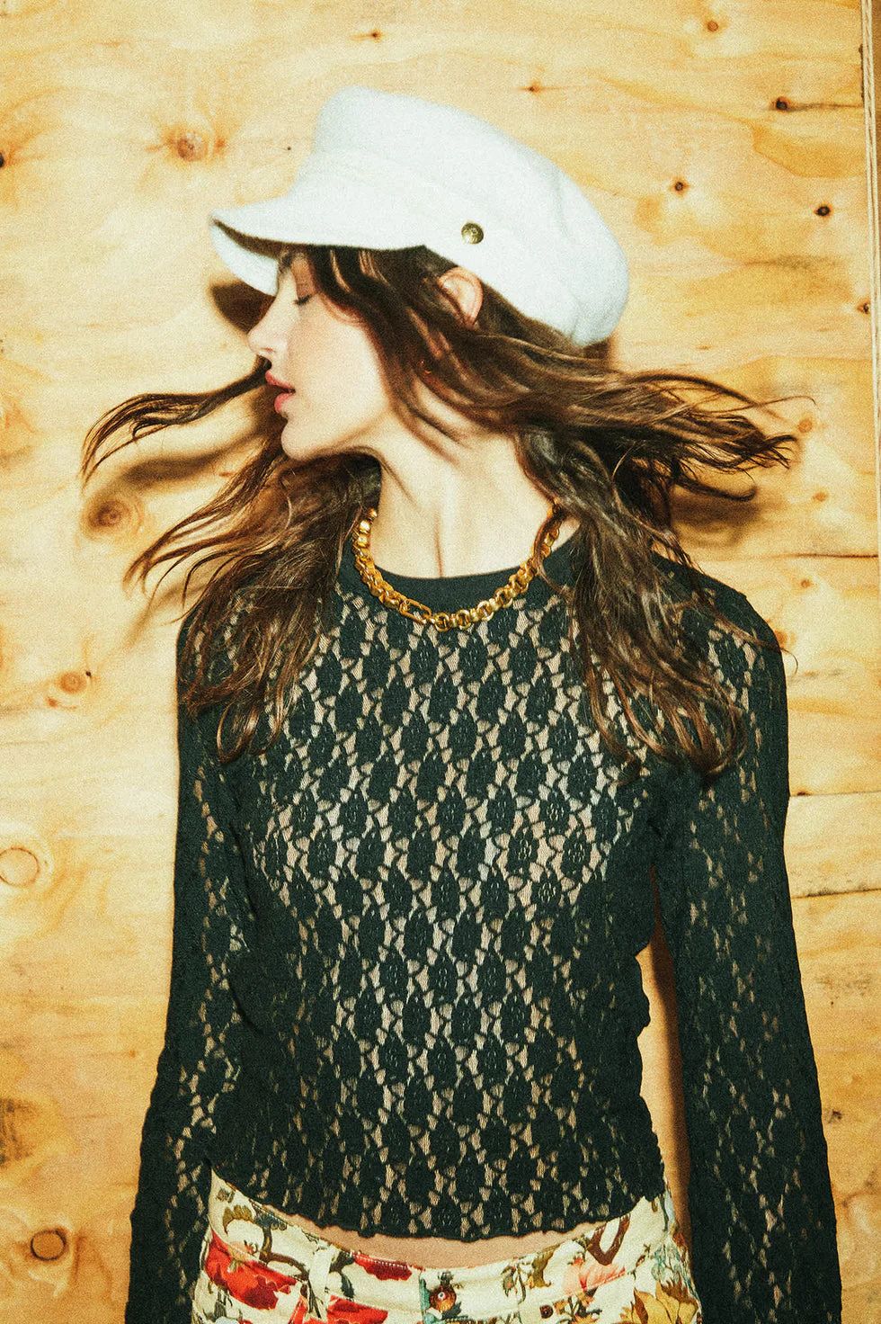 Brixton Dolly Slim Knit T-Shirt - Black - Image 5