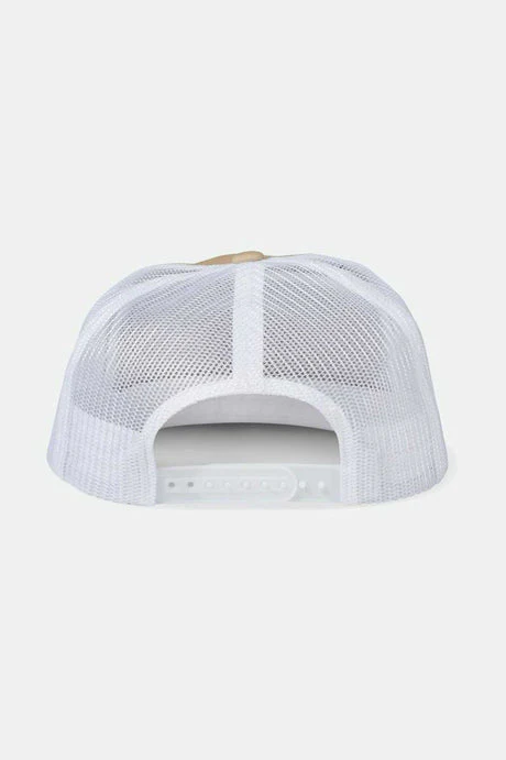 Brixton Gateway Netplus Trucker Hat - SAND/OFF WHITE - Image 2