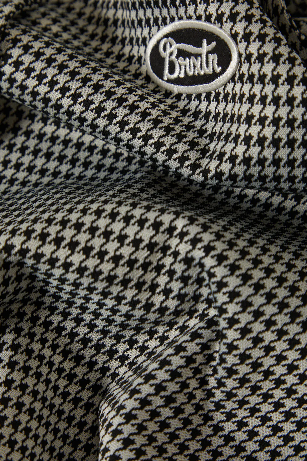 Brixton Houndstooth Leisure Vest - Winter White/Black - Image 6
