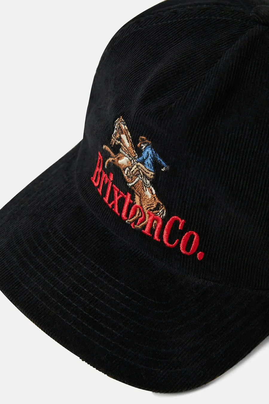 Brixton Inwood Snapback Hat - Black - Image 3