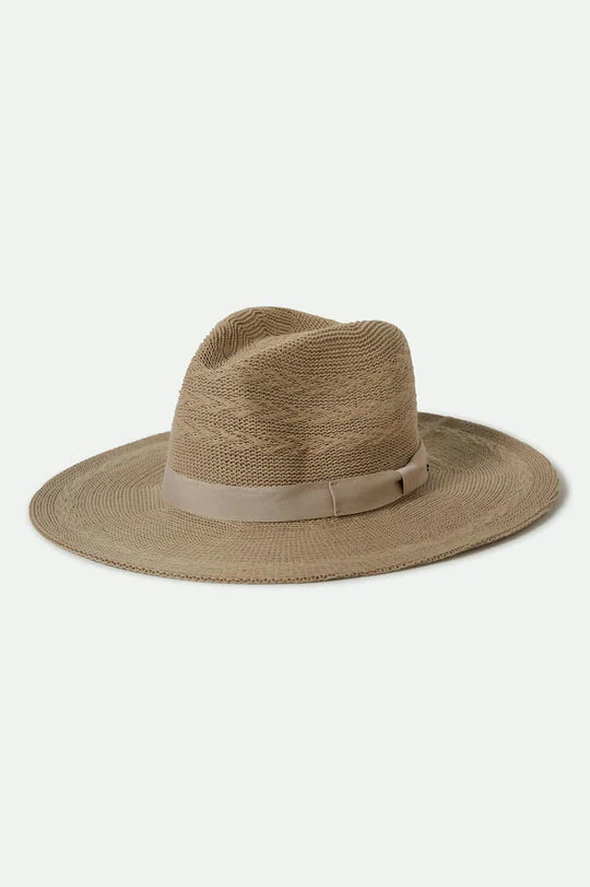 Brixton Lyons Knit Pattern Packable Hat - LIGHT TAN