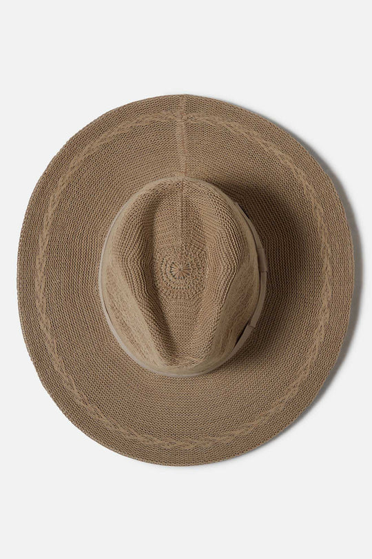 Brixton Lyons Knit Pattern Packable Hat - LIGHT TAN - Image 4