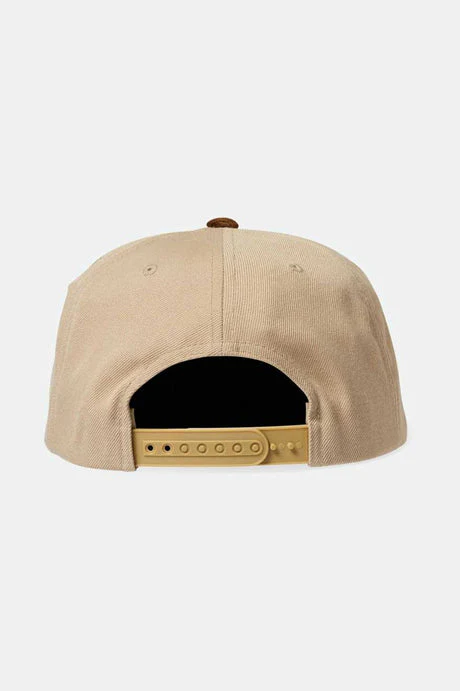 Brixton Oath III Snapback - KHAKI/SEPIA - Image 2