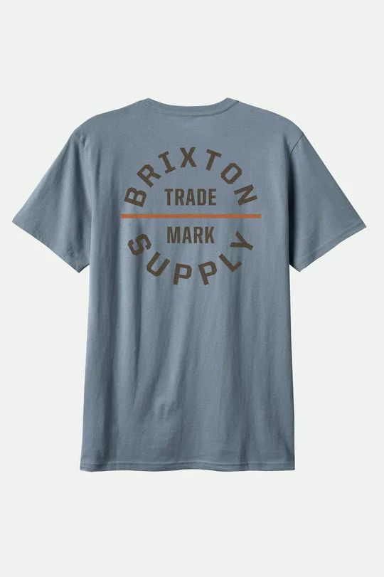 Brixton Oath V S/S Standard T-Shirt - BASALT