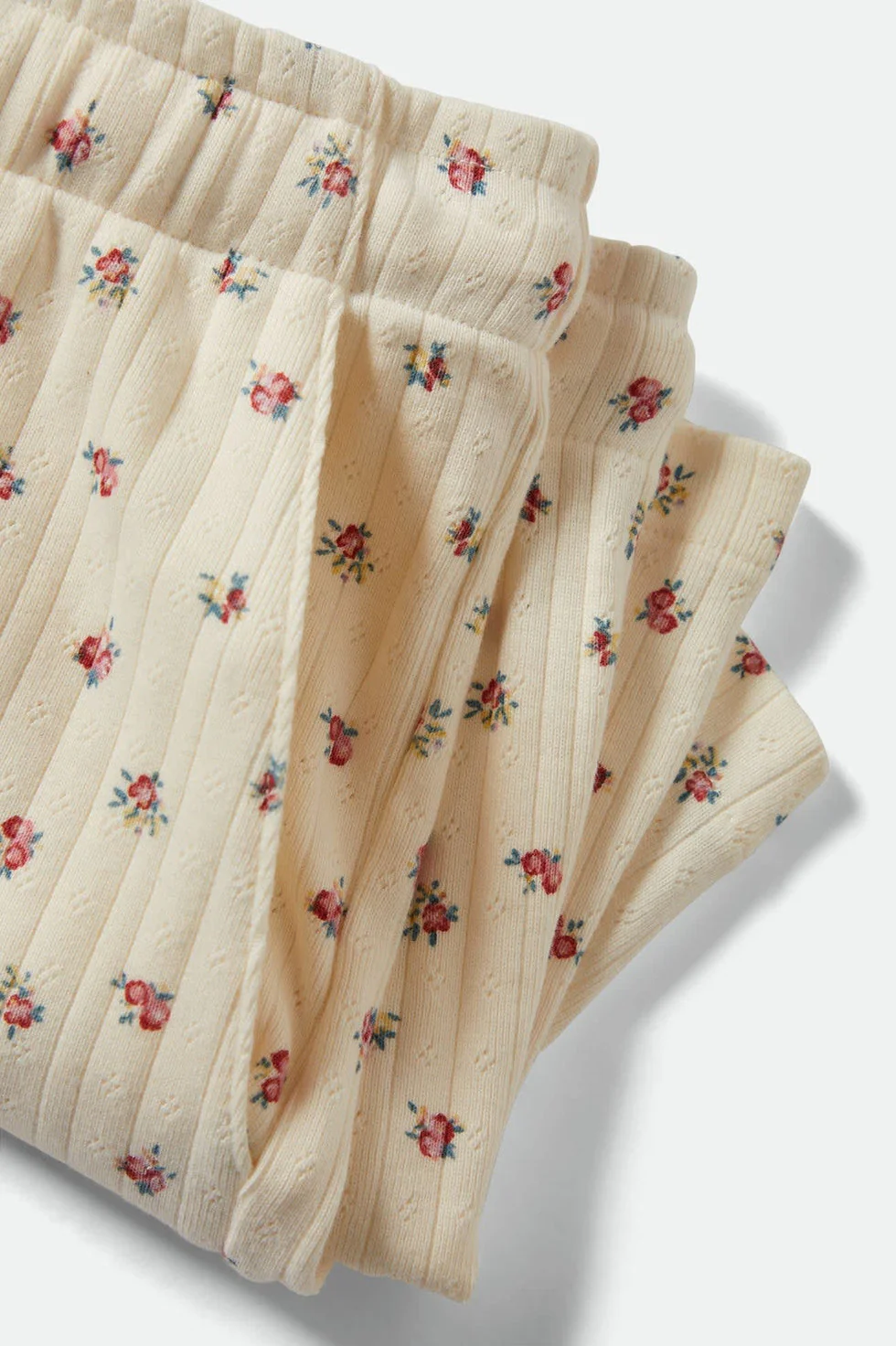 Brixton Off Duty Lounge Short - Floral Pointelle - Image 3