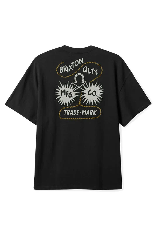 Brixton Remo S/S Tailored T-Shirt - BLACK
