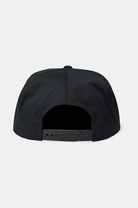 Brixton Repair Snapback - BLACK - Image 2