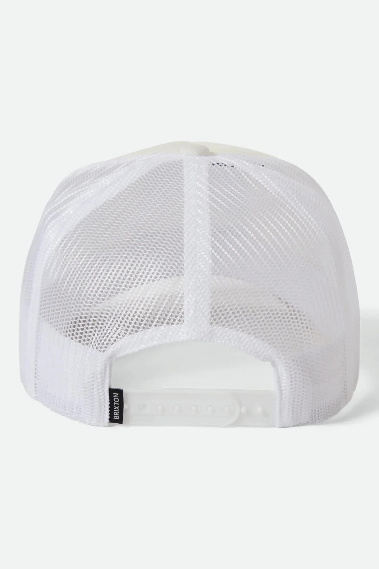 Brixton Sunday Cruising Club Netplus Trucker Hat - Off White/Off White - Image 2