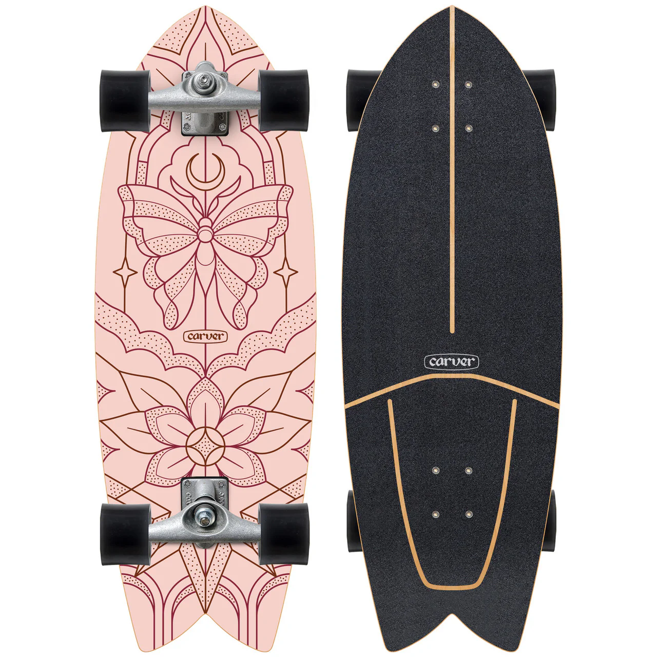 Carver CX Raw 29.25" Mariposa Surfskate Complete Deck - ASSORTED