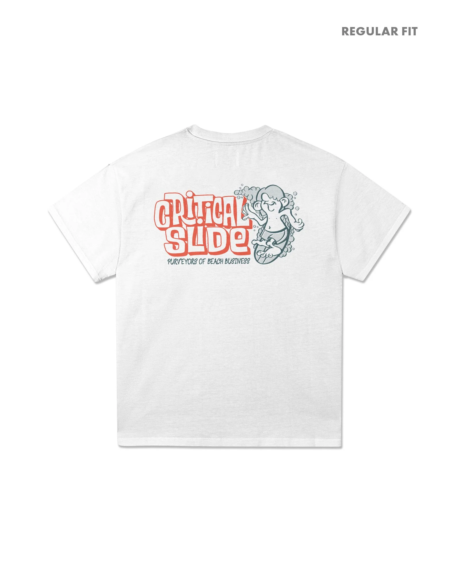 Critical Slide Heritage Tee - Vintage White