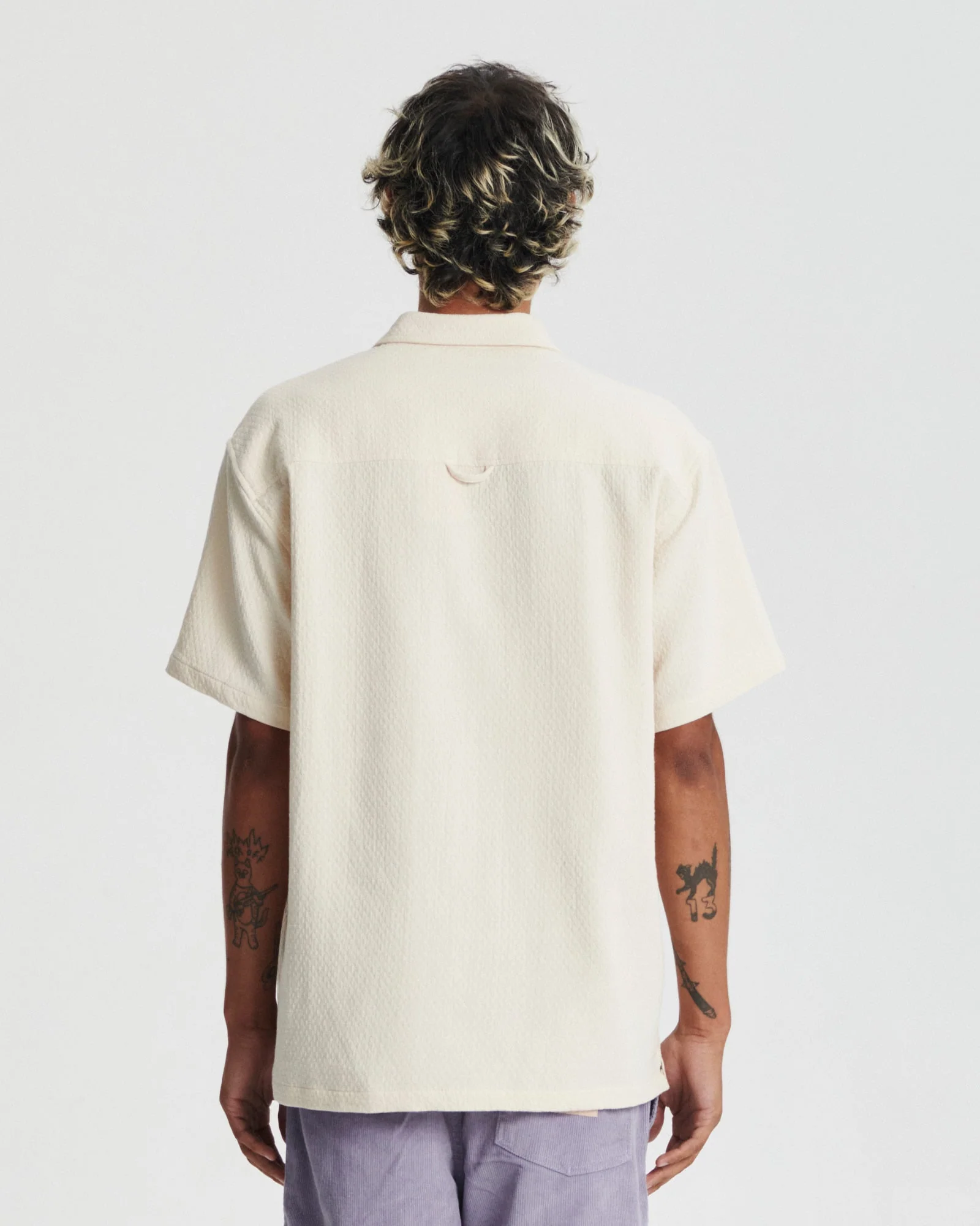 Critical Slide Morning Placement Shirt - ECRU - Image 2