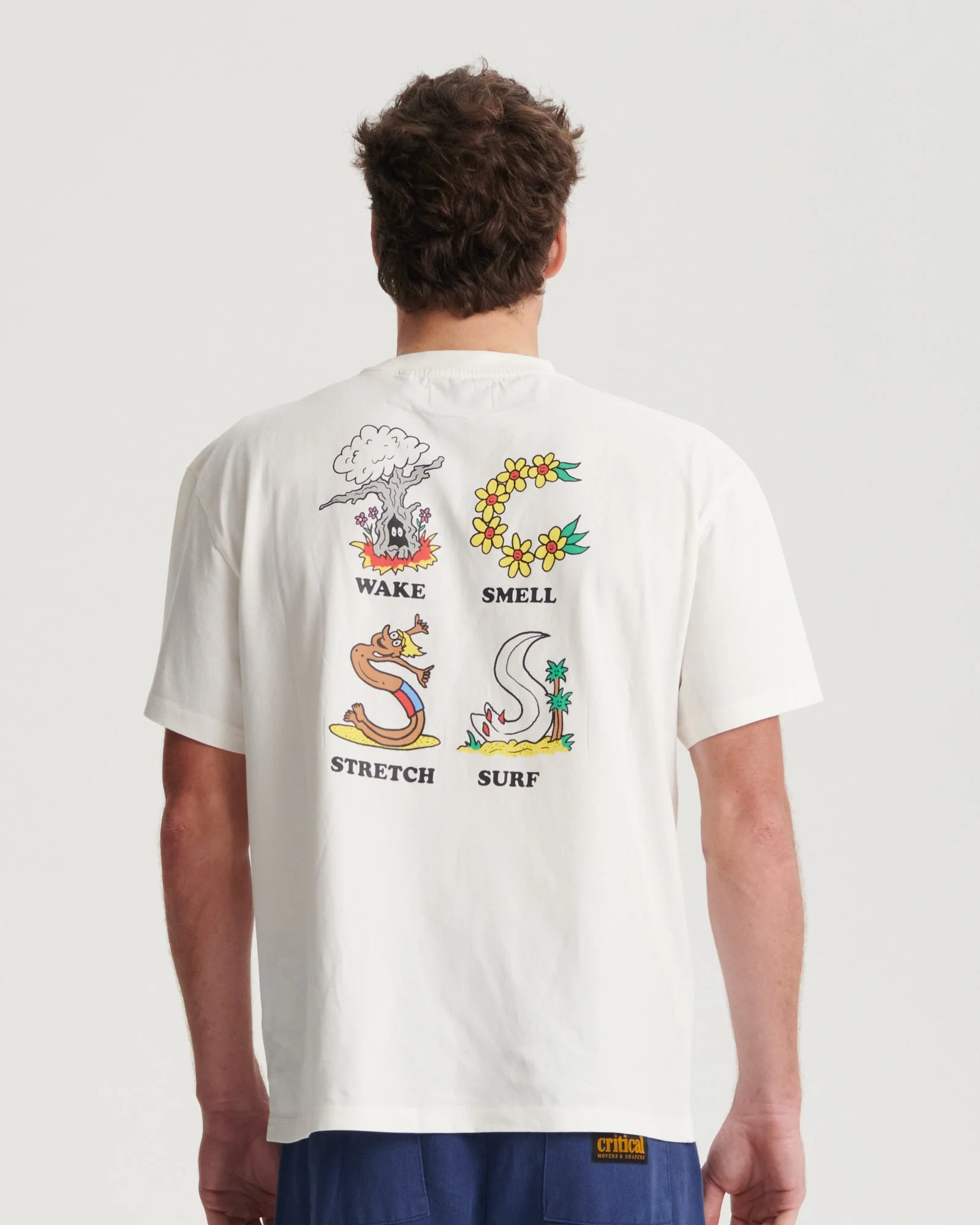 Critical Slide Routine Tee - VINTAGE WHITE
