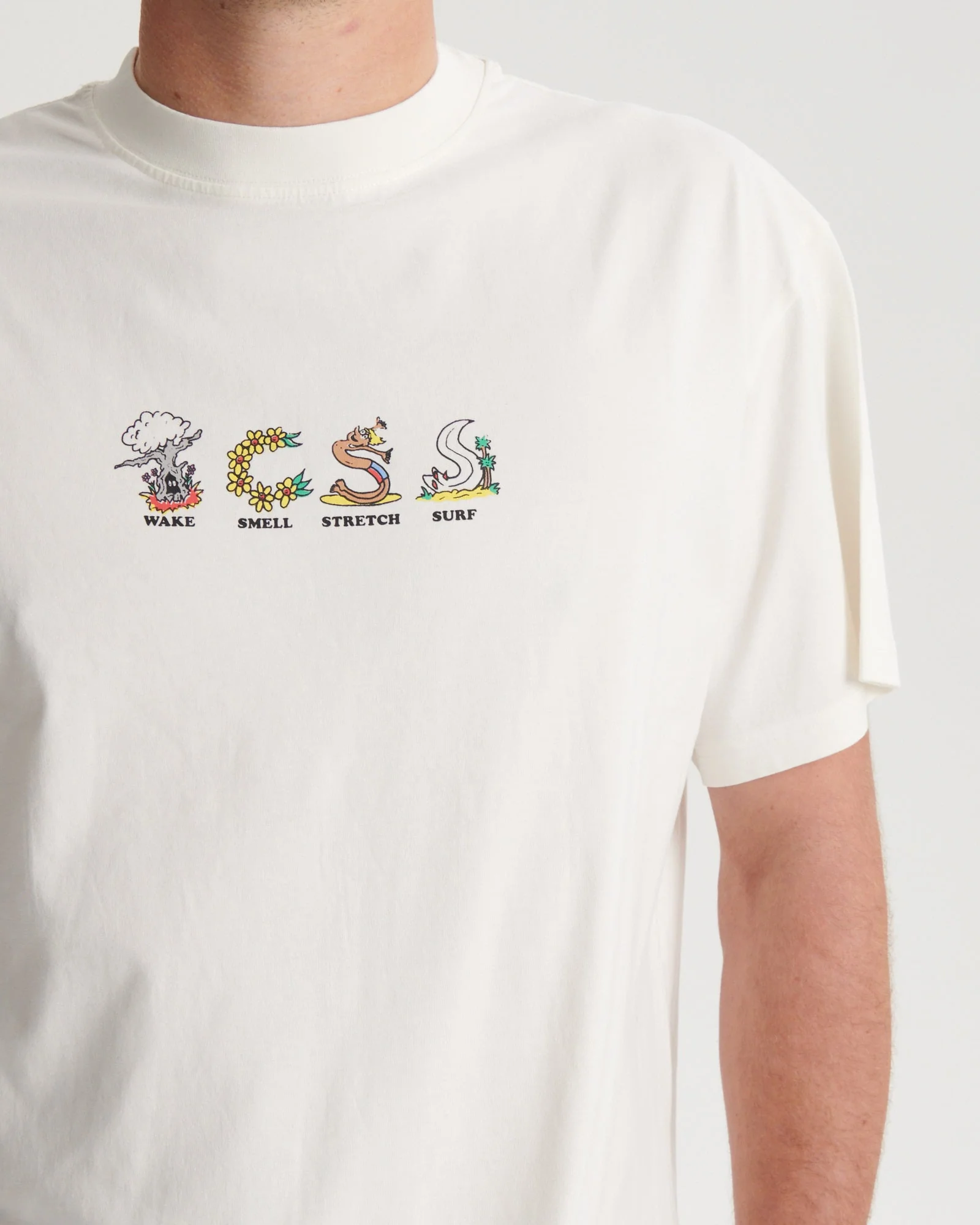 Critical Slide Routine Tee - VINTAGE WHITE - Image 3
