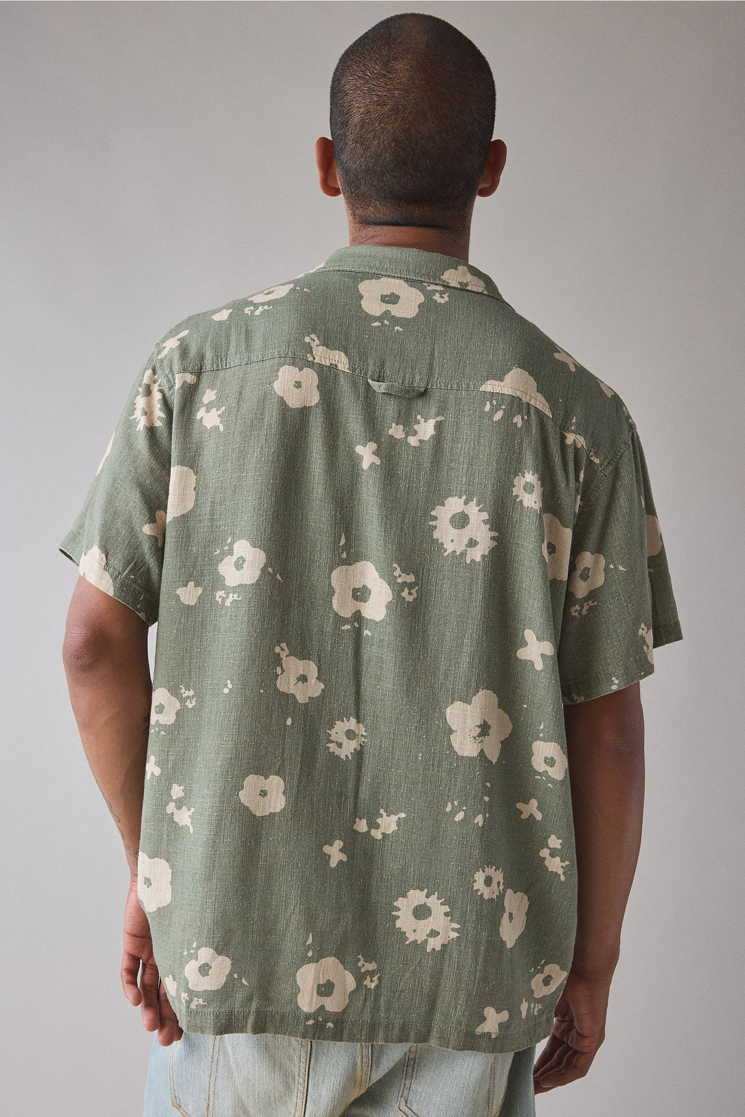 Critical Slide Splatter Resort Shirt - Green - Image 2