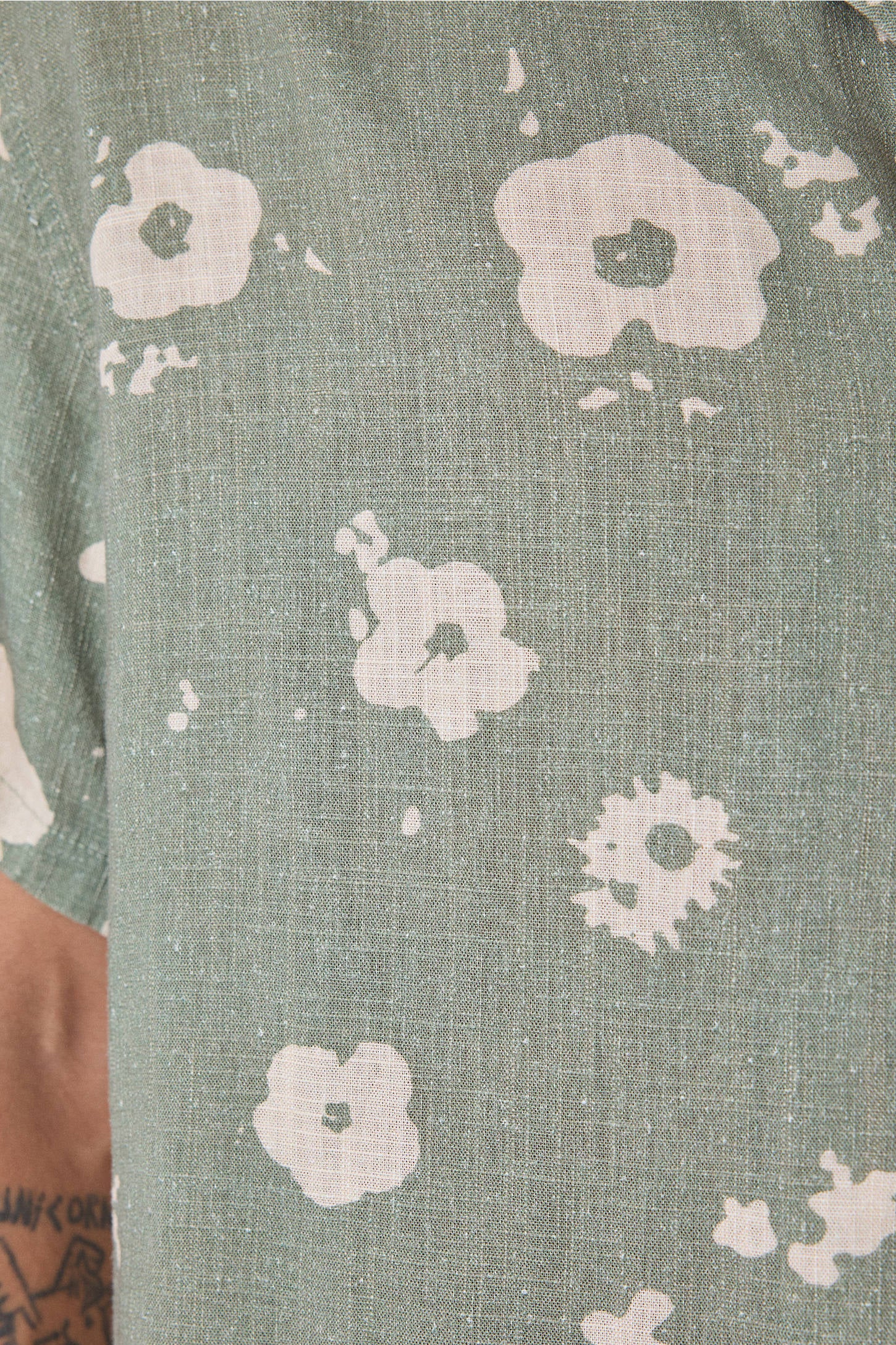 Critical Slide Splatter Resort Shirt - Green - Image 3