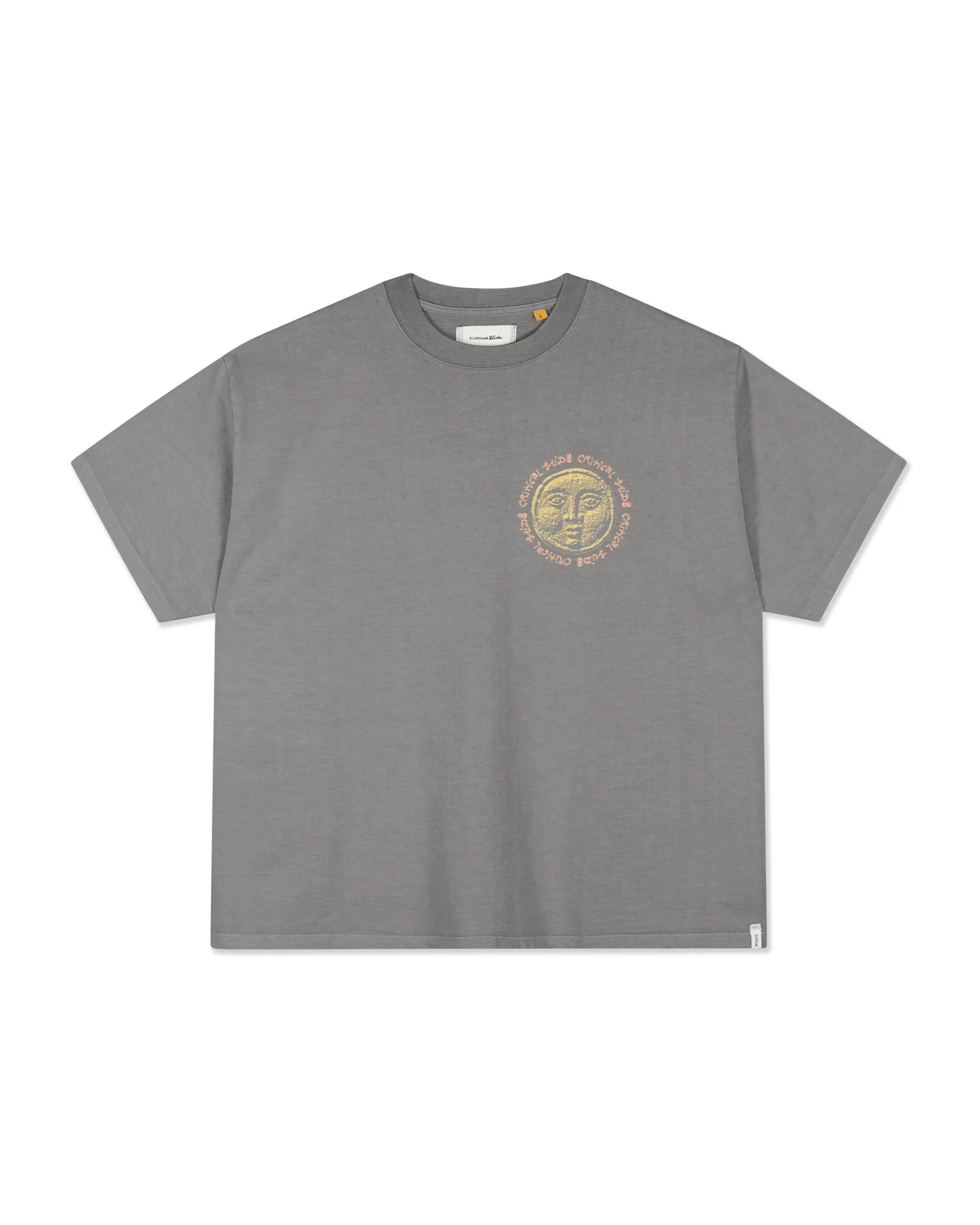 Critical Slide Sunrise Jumbo Fit Tee - Ashphalt - Image 2