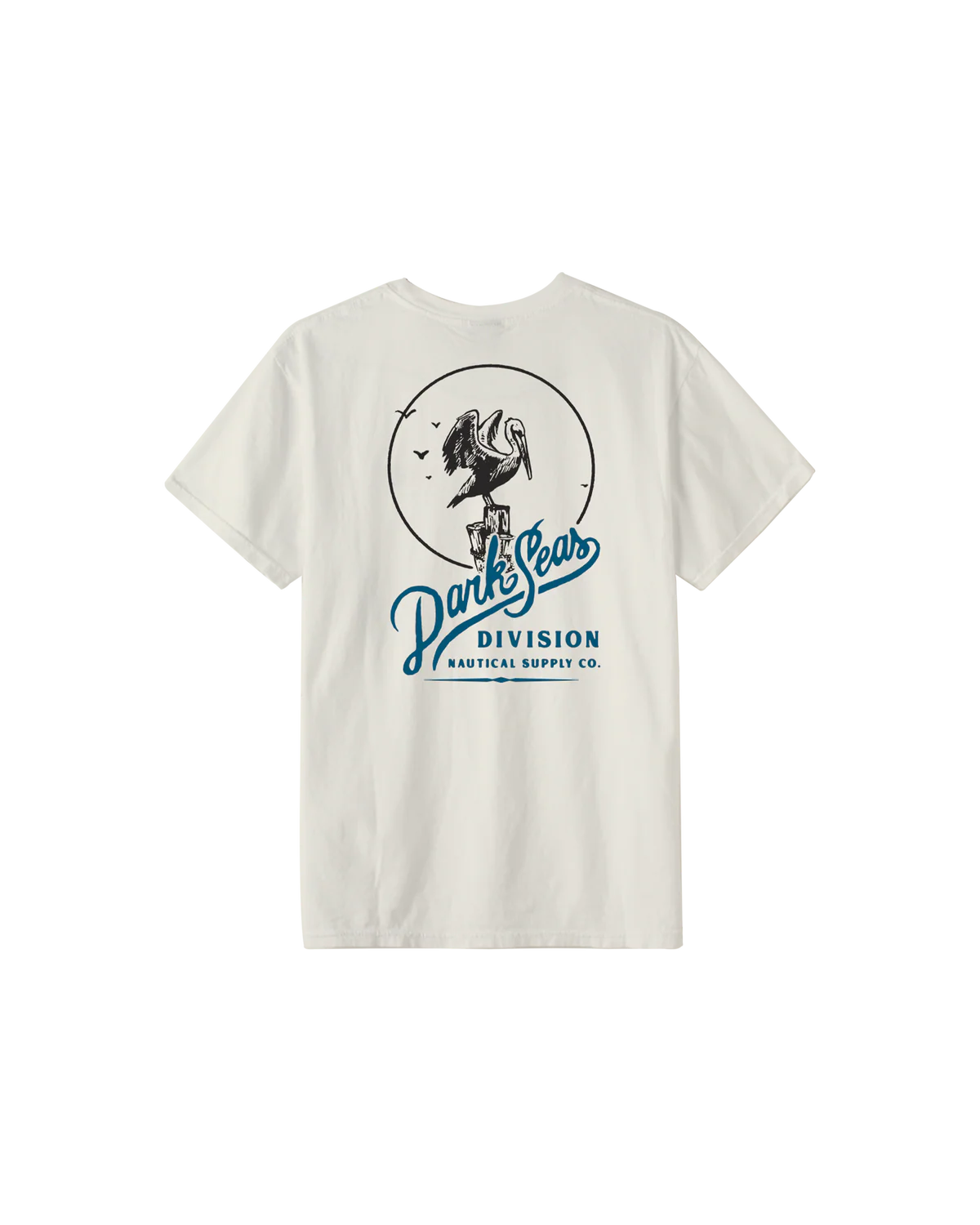 Dark Seas Advocate Pigment T-Shirt - Antique White