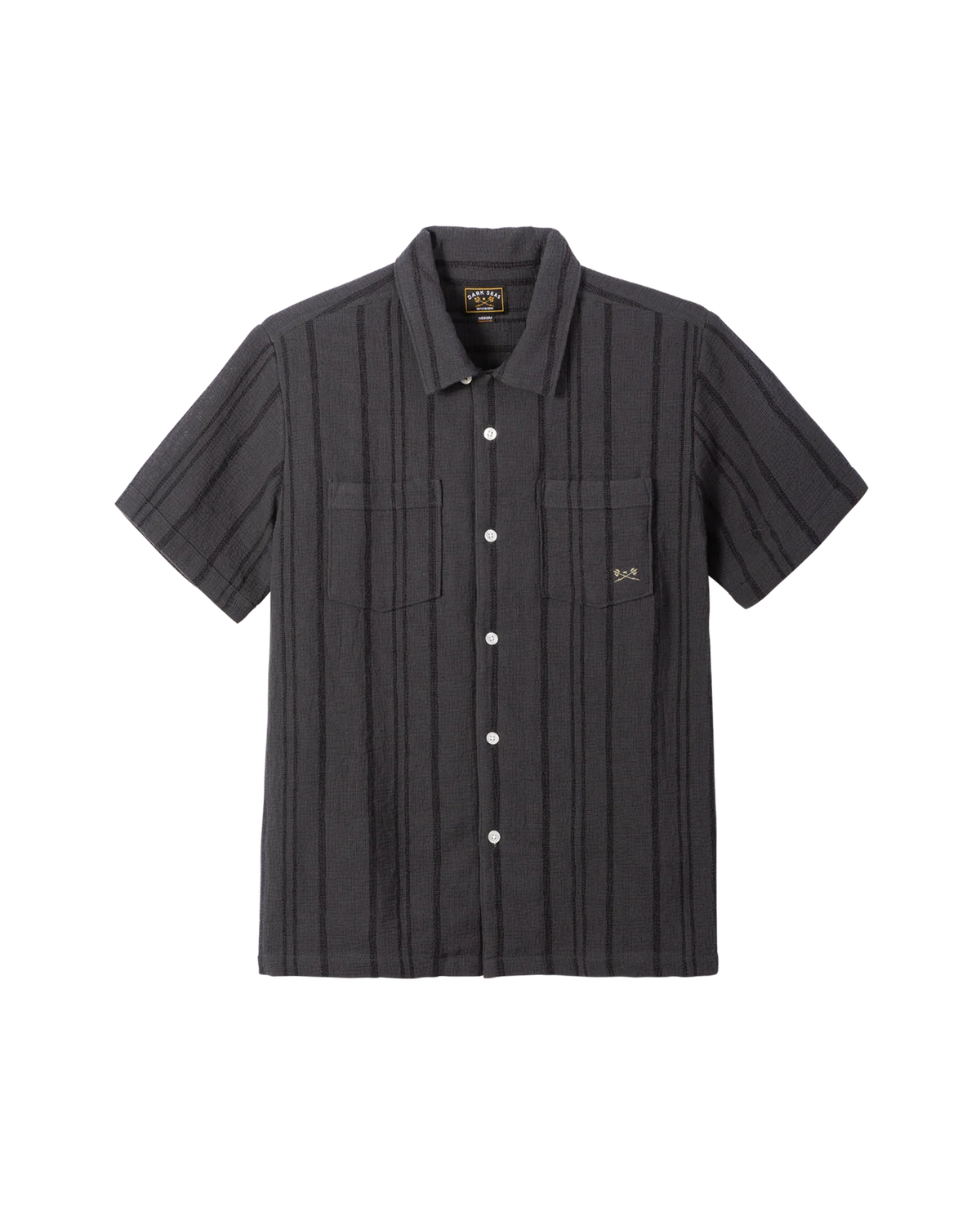 Dark Seas Castillo Ss Shirt - Slate