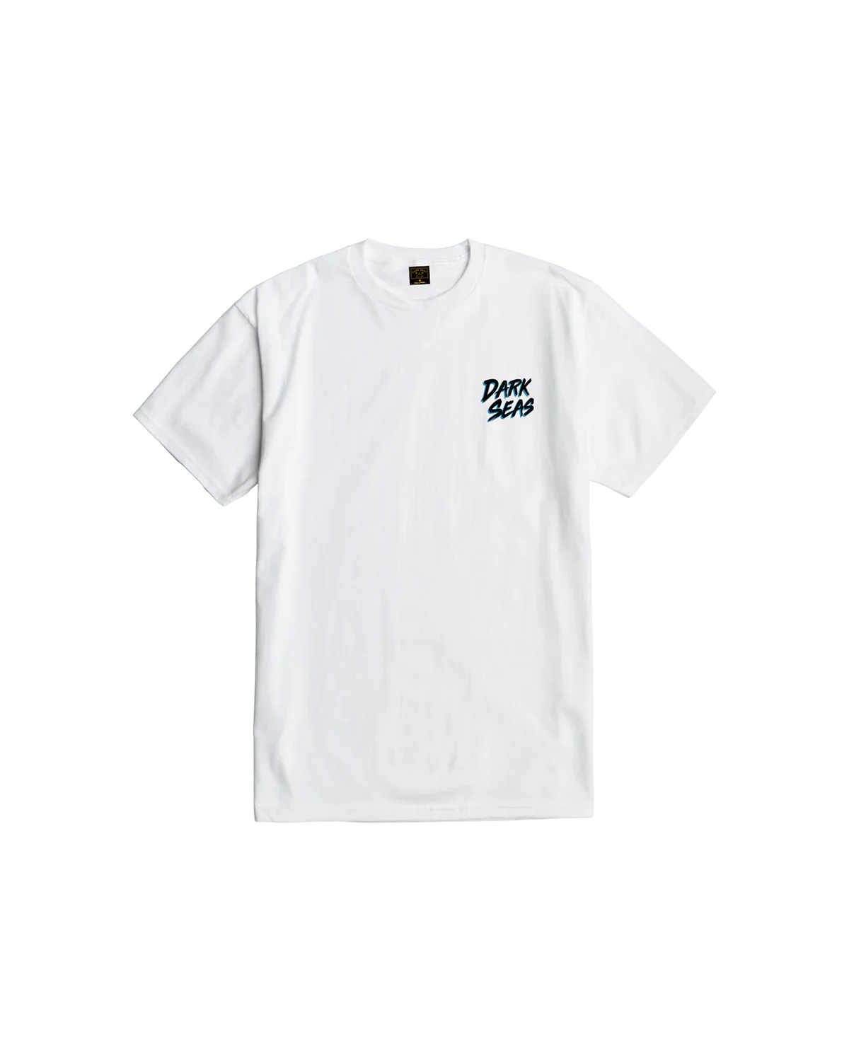 Dark Seas Chrome Chains Stock T-Shirt - White - Image 2