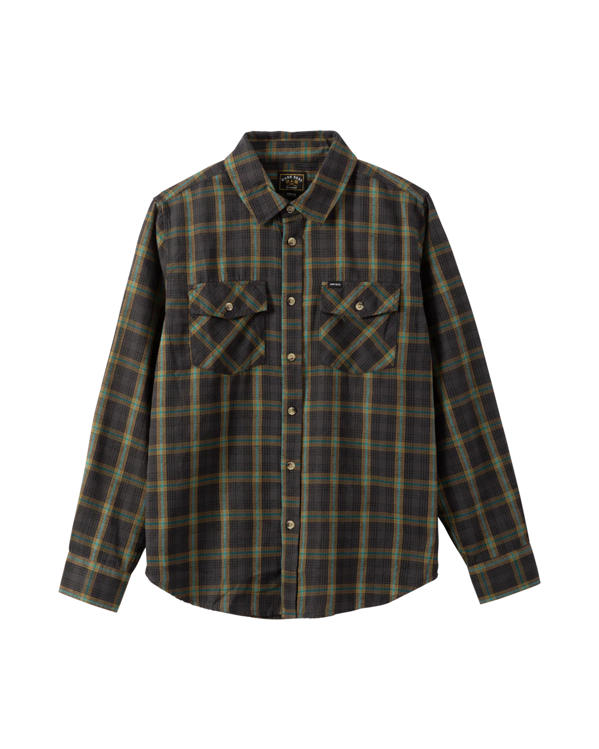Dark Seas Garrison Shirt - Black