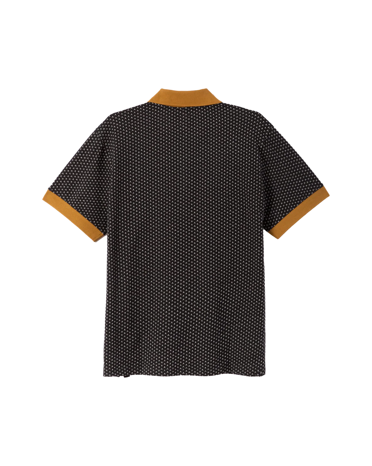 Dark Seas Homer Polo - BLACK/TOBACCO - Image 2