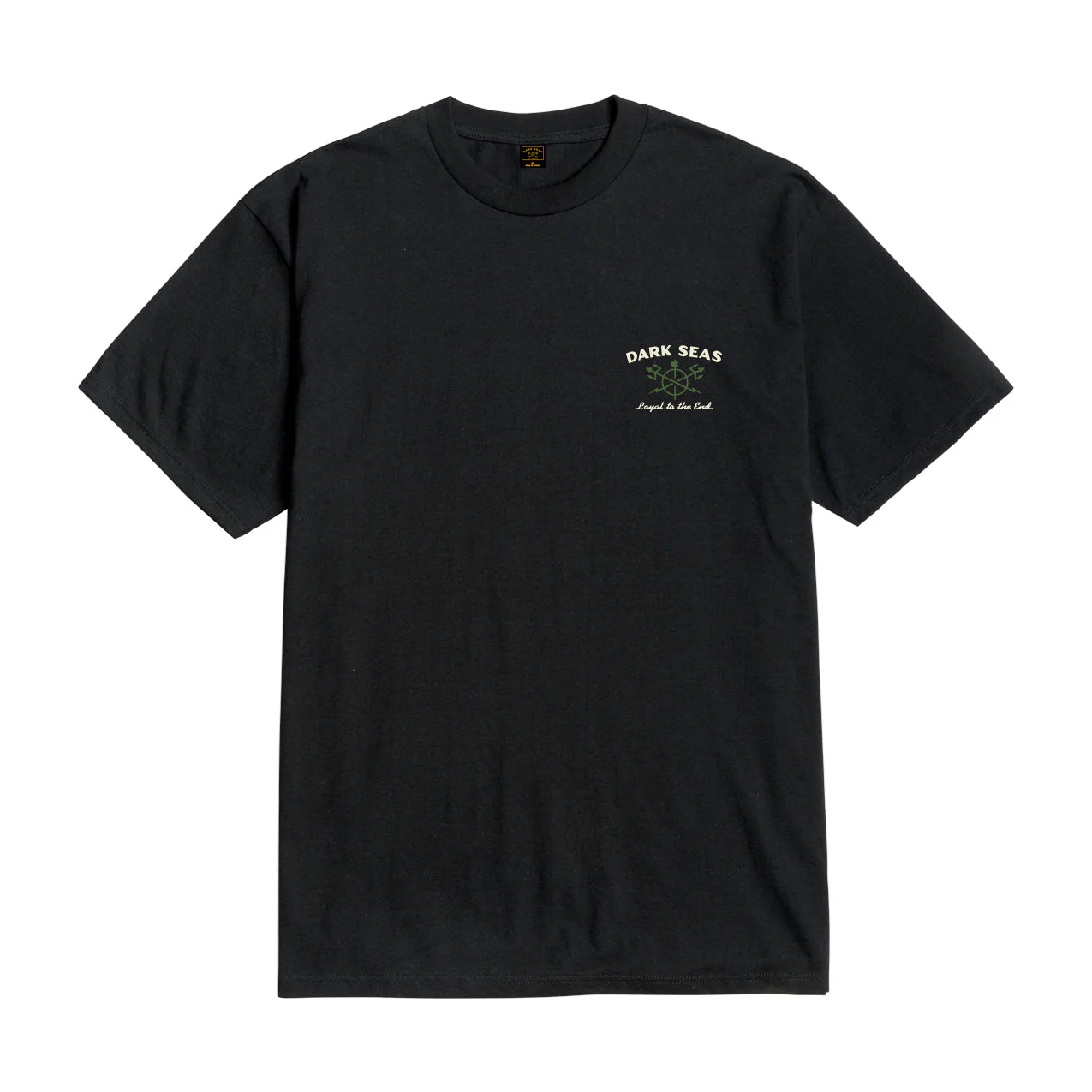 Dark Seas HUNTER PIGMENT T-SHIRT - BLACK - Image 2
