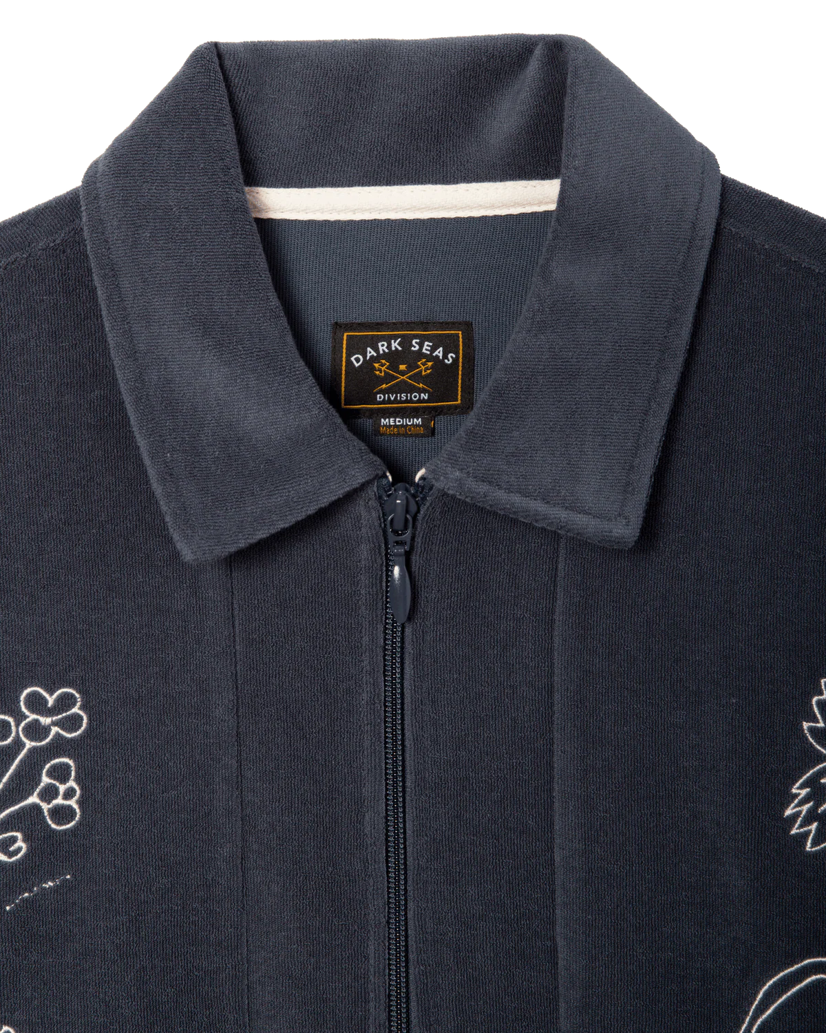 Dark Seas Jethro Polo - NAVY - Image 3