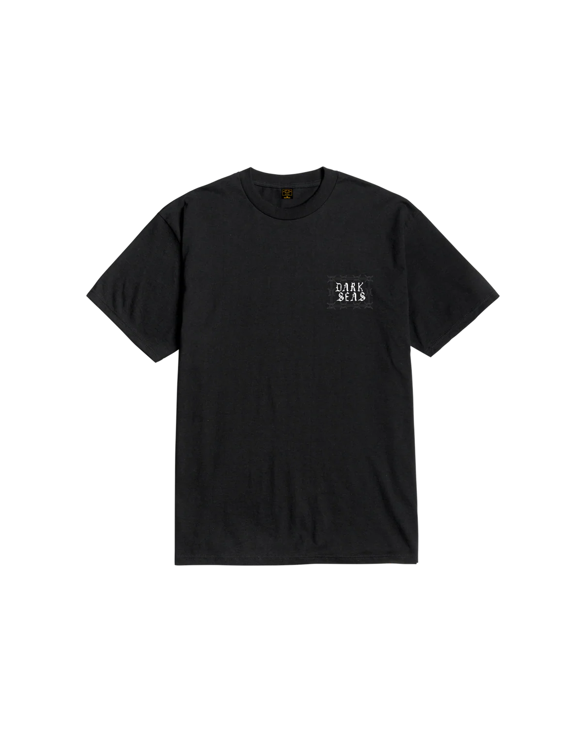 Dark Seas Keep Out Stock T-Shirt - BLACK - Image 2