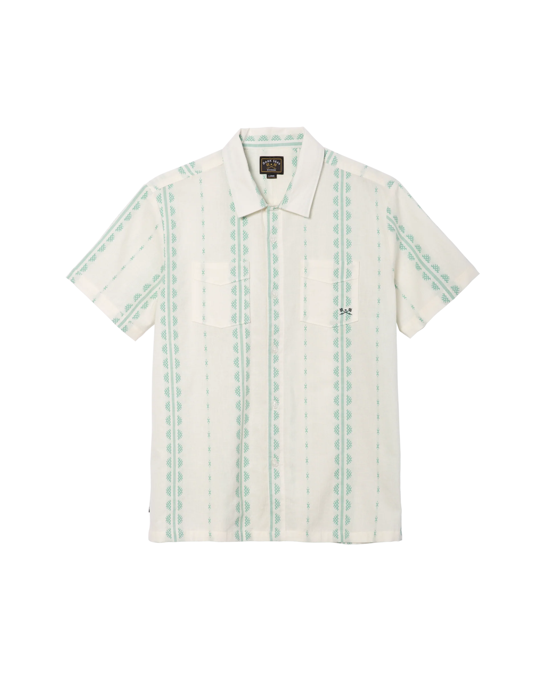 Dark Seas Paducah Ss Shirt - Off White*