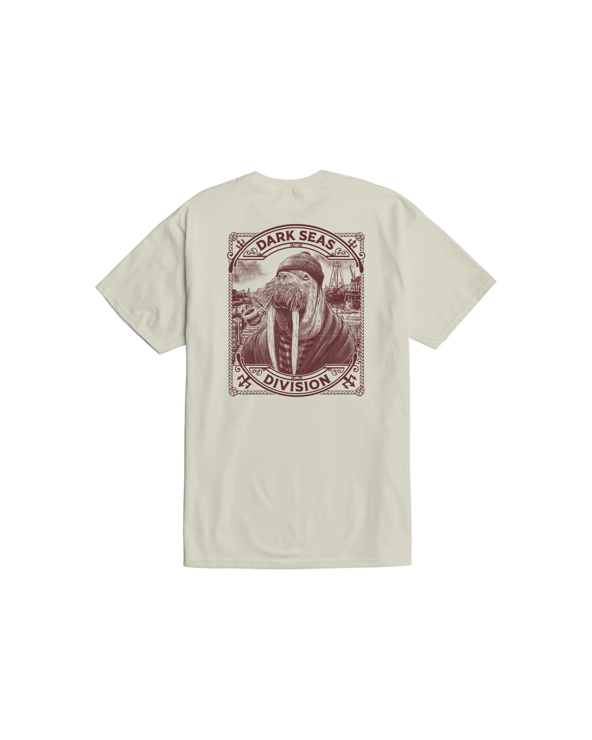 Dark Seas Seaworthy Ii Stock T-Shirt - Cream - Image 2