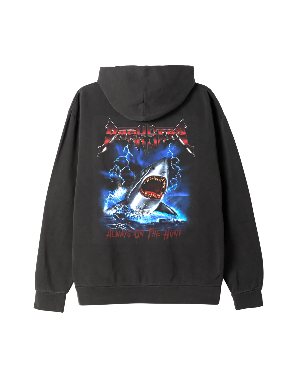 Dark Seas Tidal Terror Pullover Hood - Pigment Black
