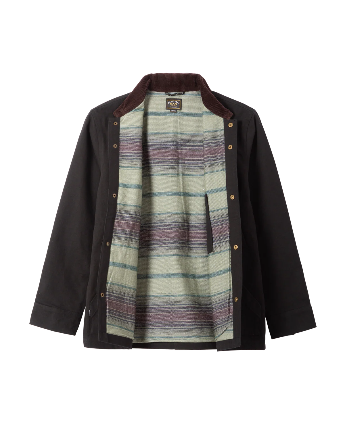 Dark Seas Wrightwood Jacket - Black - Image 3