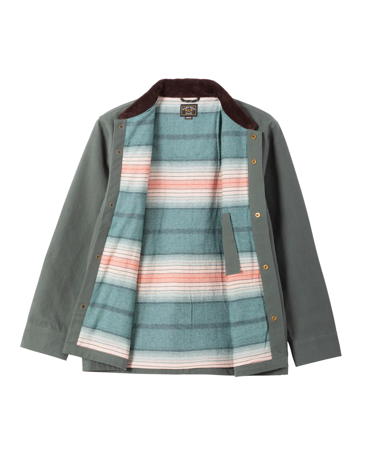 Dark Seas Wrightwood Jacket - Green - Image 3