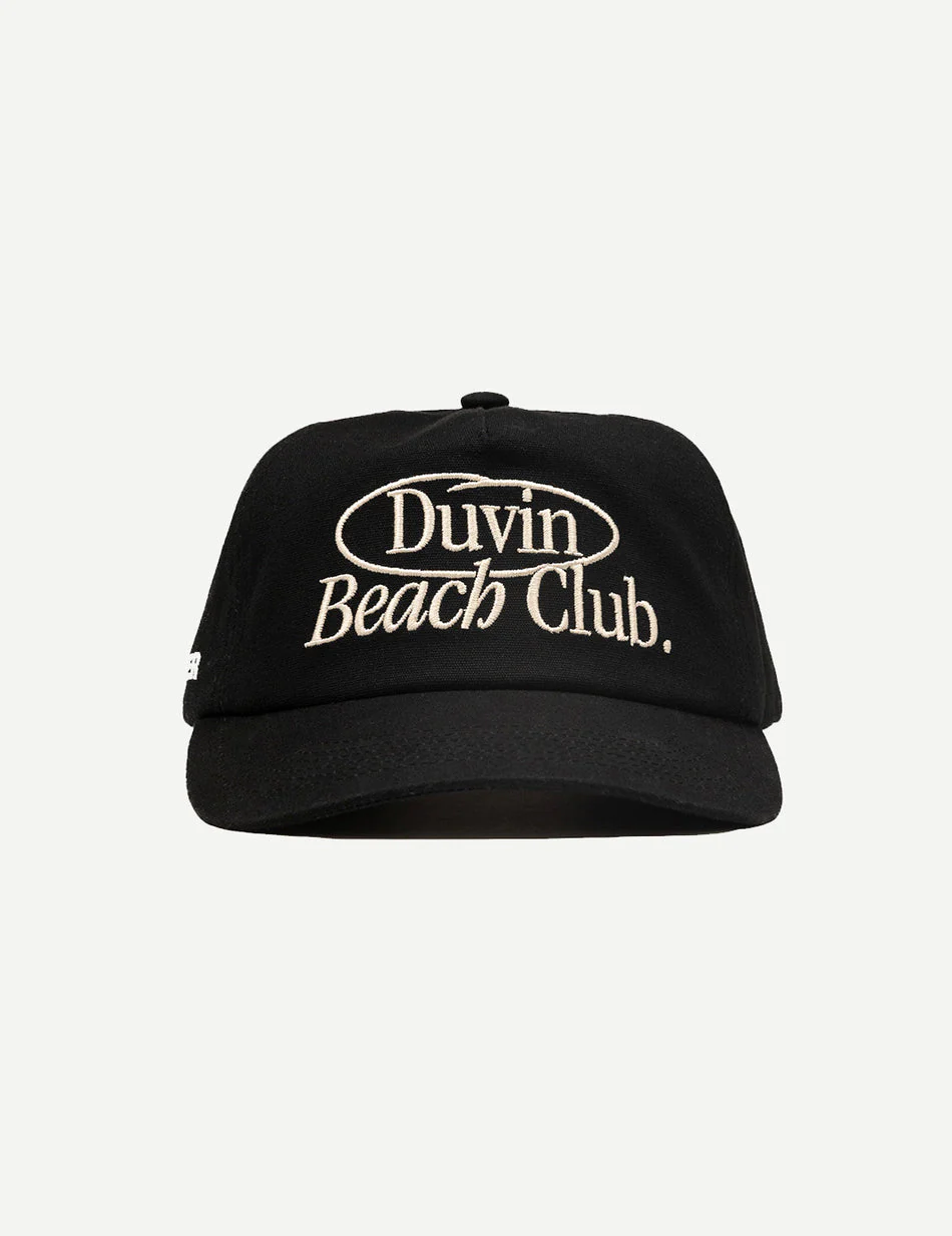 Duvin Beach Club Hat - Black