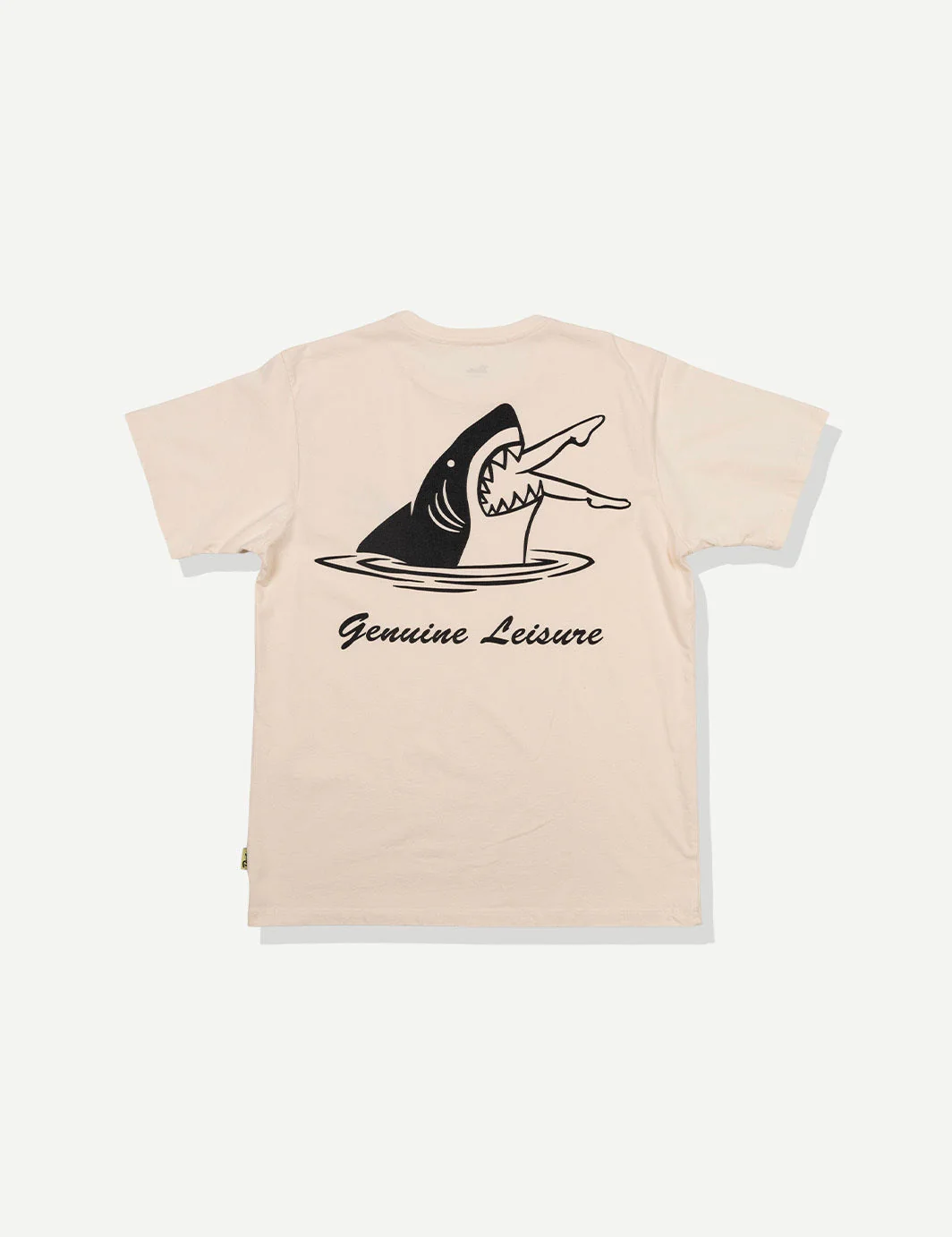 Duvin Shark Attack Leisure Tee - Antique