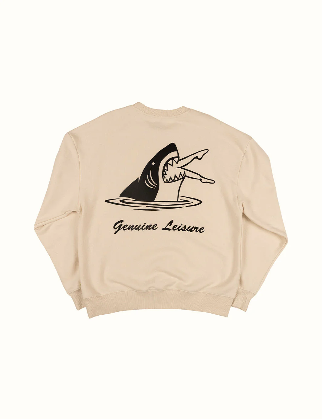 Duvin Shark Bite Crew Sweater - ANTIQUE - Image 3